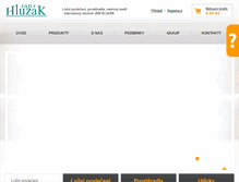 Tablet Screenshot of hluzak.cz